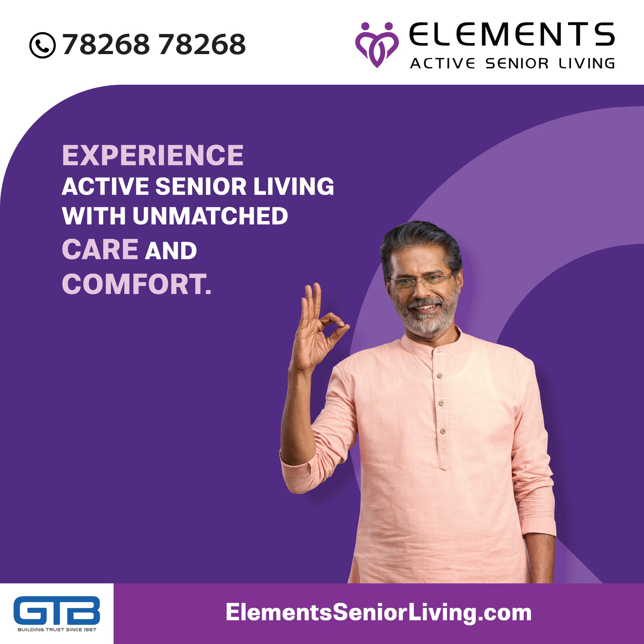 Elements Senior Living Facebook ad