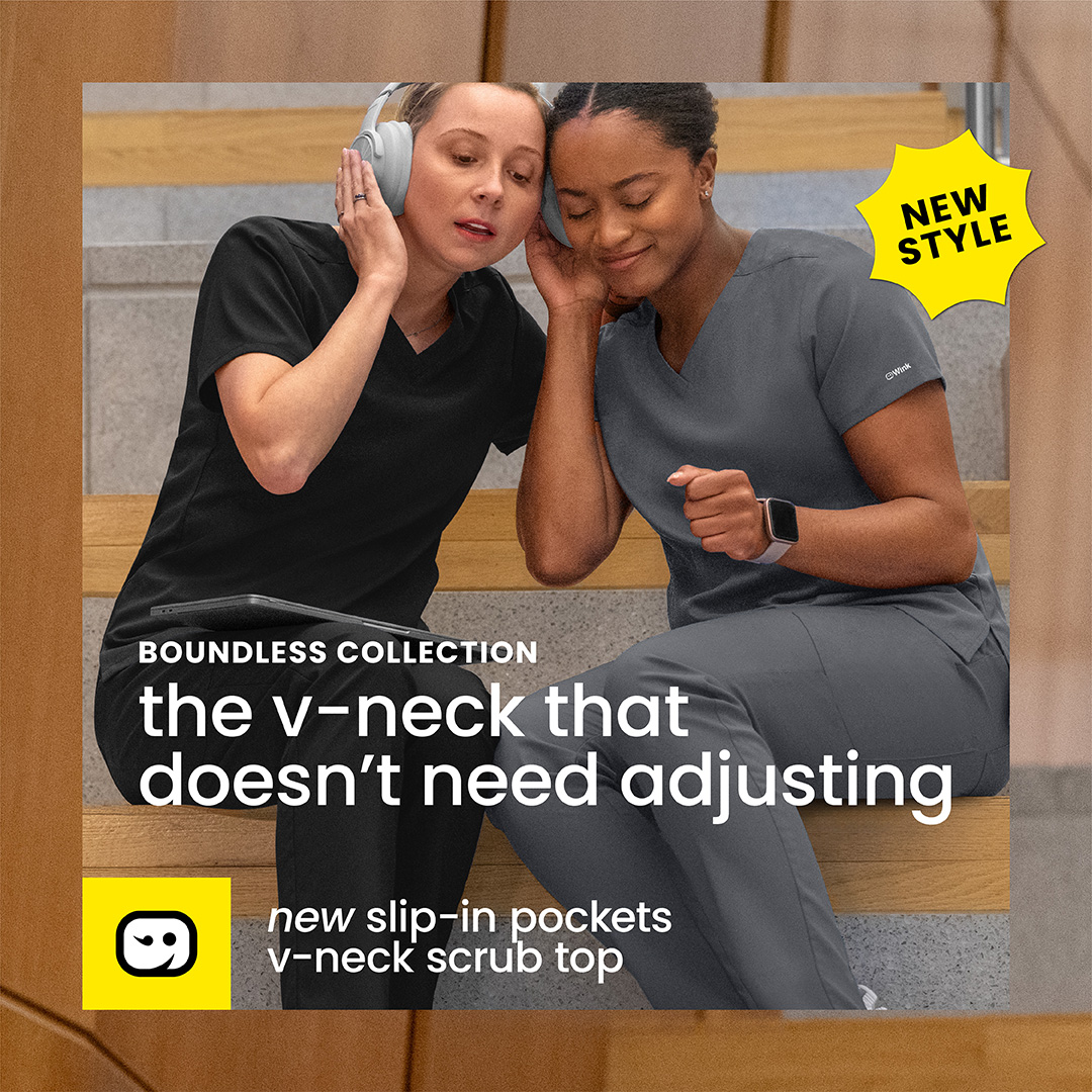 Wink Scrubs Facebook ad