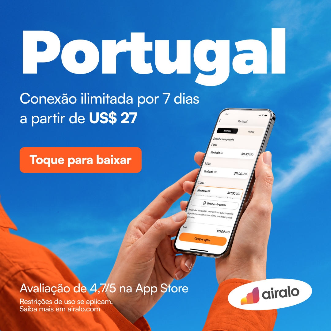 Airalo Global eSIM Store Facebook ad: Família sempre online