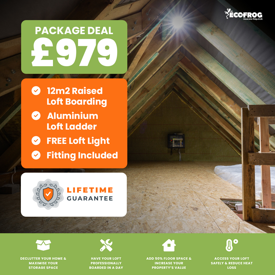 Eco Frog Insulation Facebook ad: The Easiest Way to Add Space