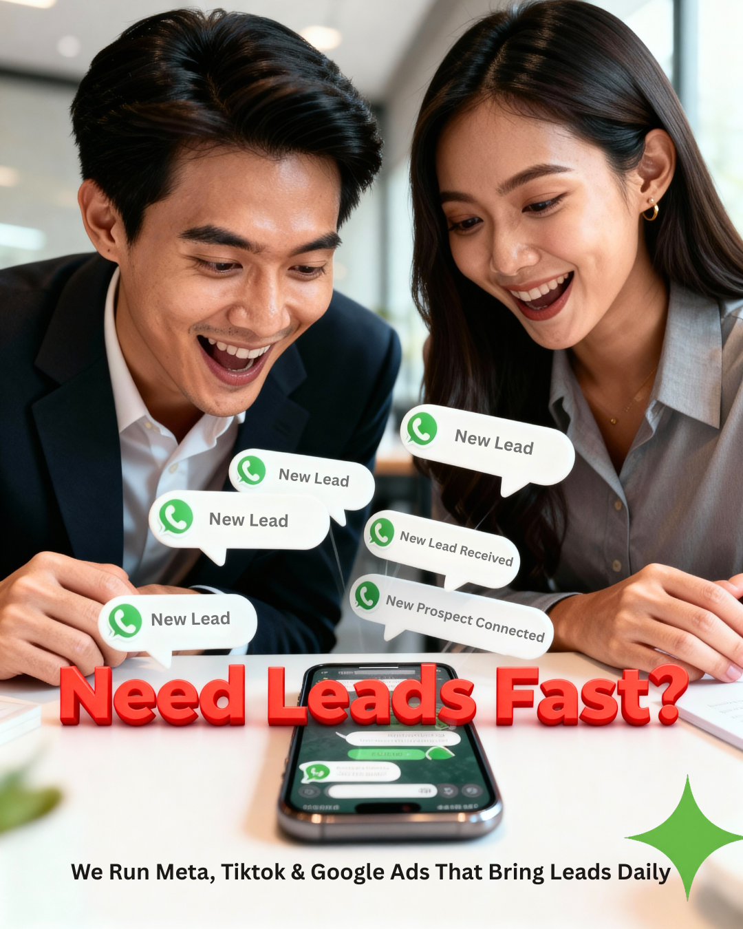 Caveman Group Facebook ad: Let Our Team Run Your Ads, You Focus on Growth