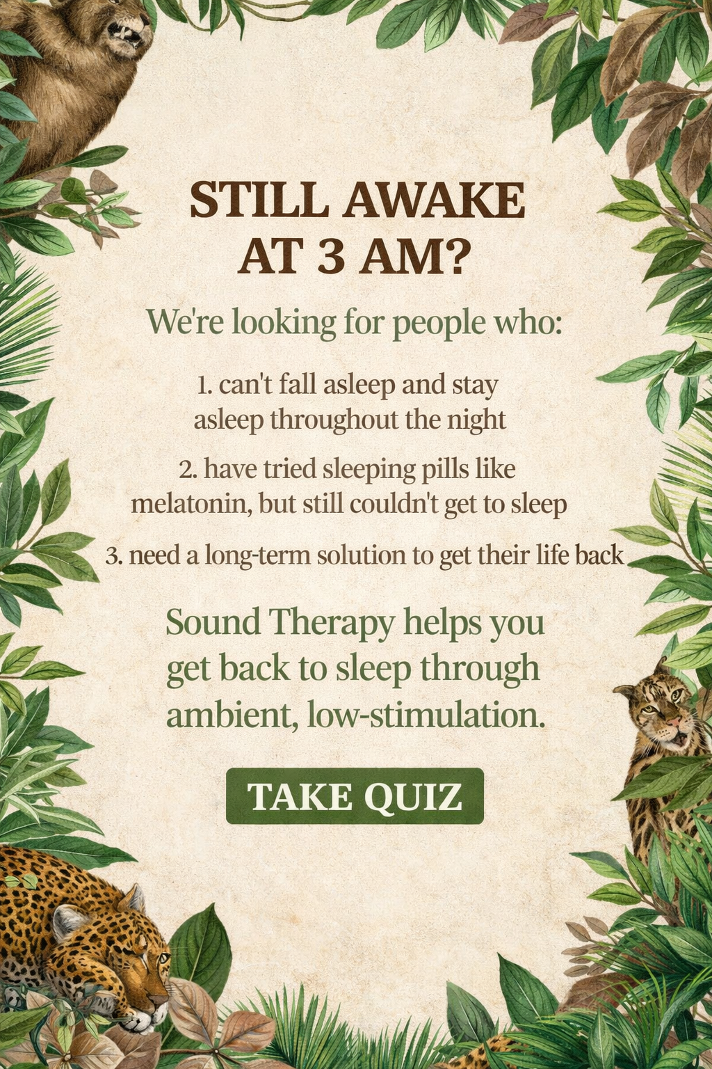 BetterSleep Facebook ad
