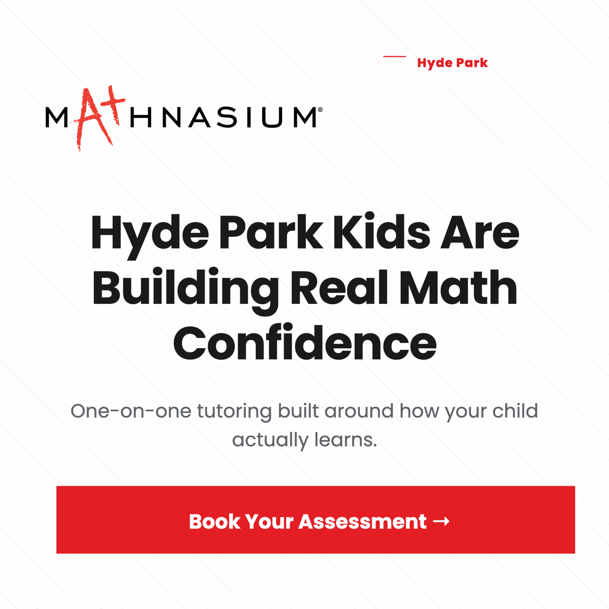 Mathnasium Facebook ad