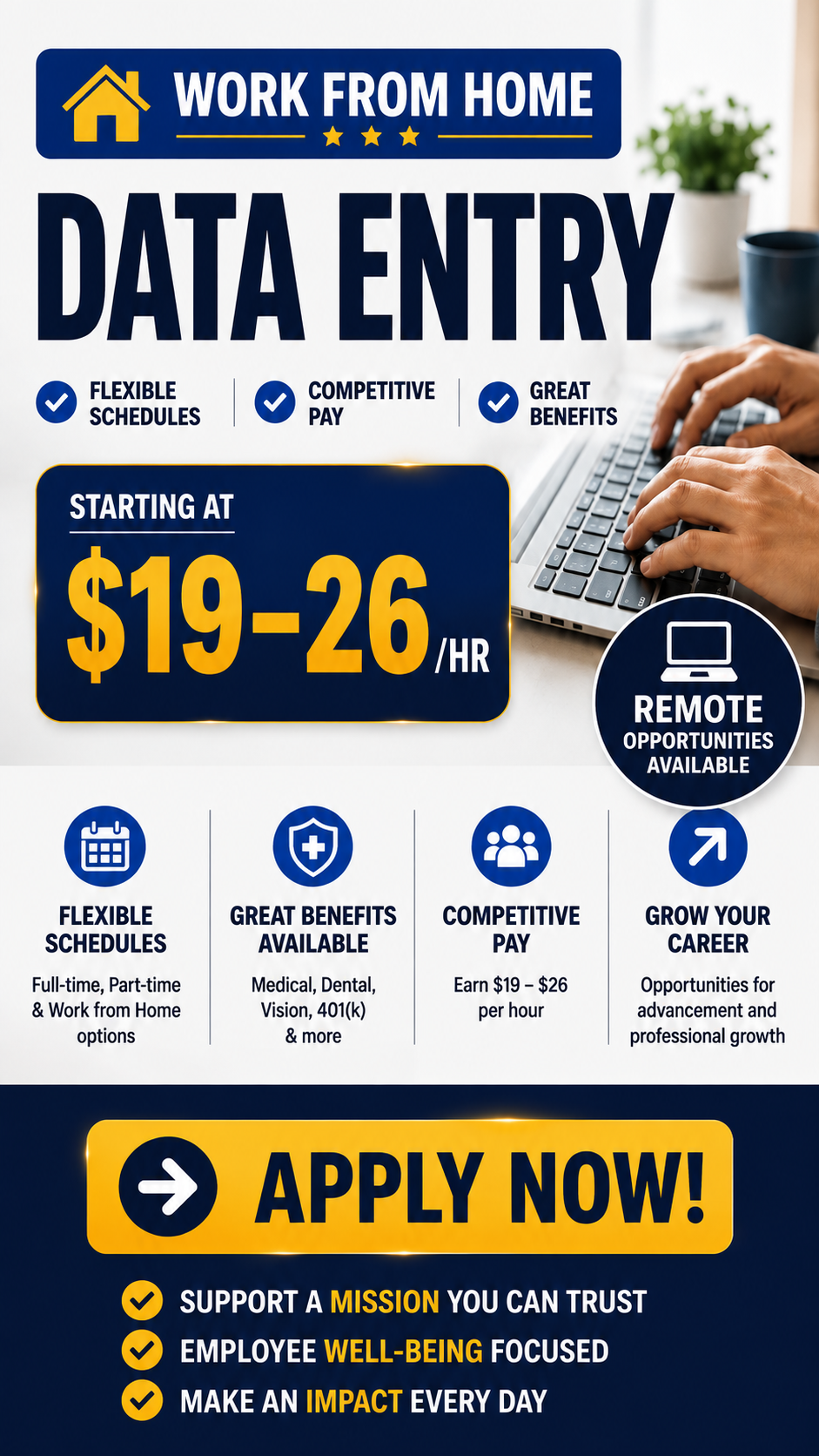 Job Spot Facebook ad: Easy Application!