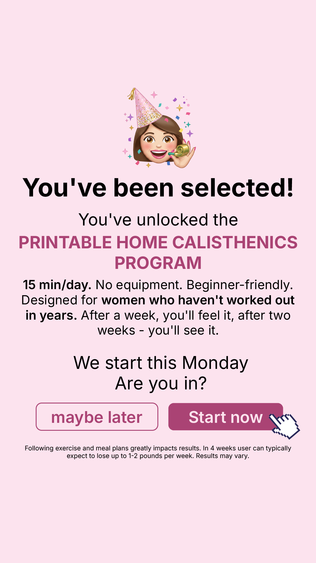 28 Day Challenge Facebook ad: Build Better Habits in 4 Weeks