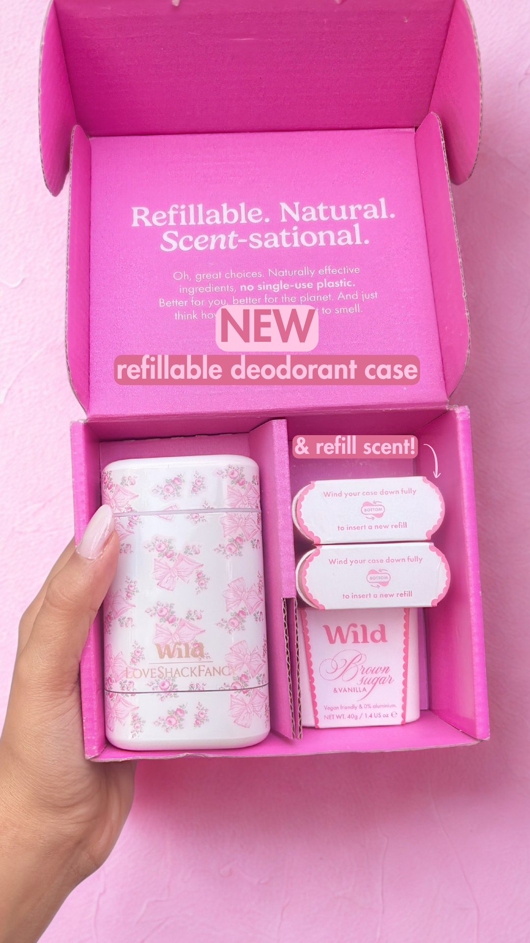 Wild Facebook ad: Deodorant of dreams