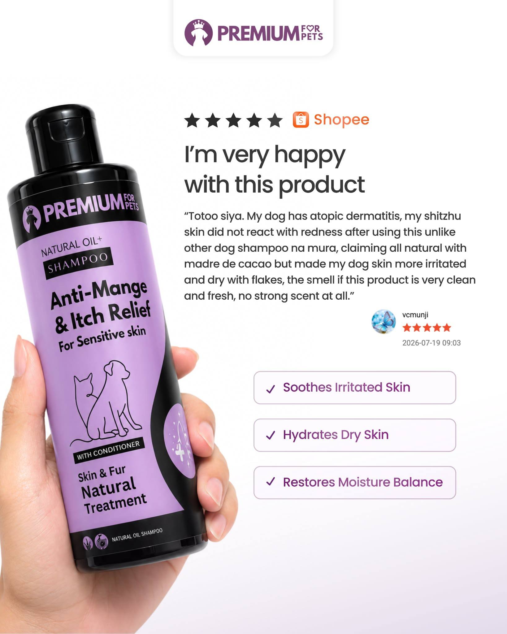 Premium For Pets Facebook ad