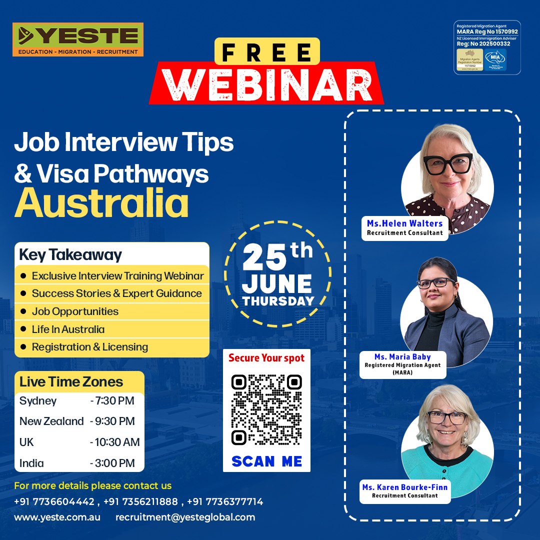 YESTE Migration & Education Consulting Facebook ad
