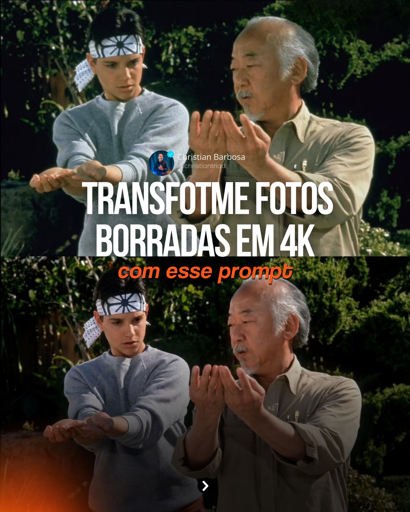 Christian Barbosa Facebook ad