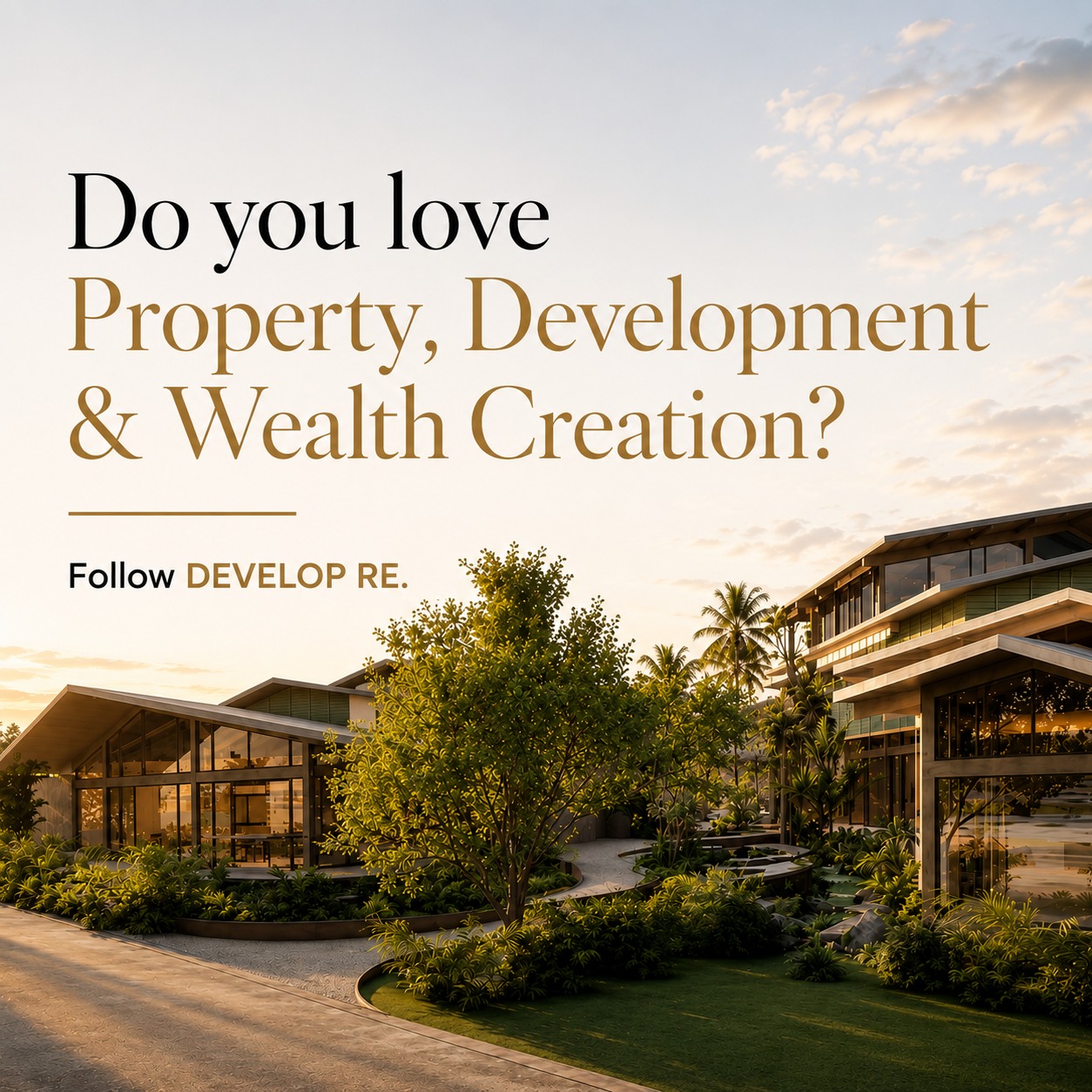 developre.co Facebook ad: We are Develop RE.
