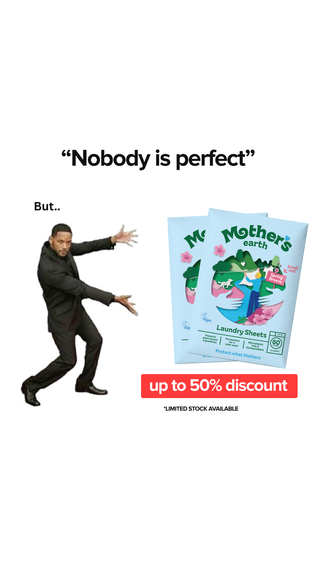 Mothers Earth Facebook ad