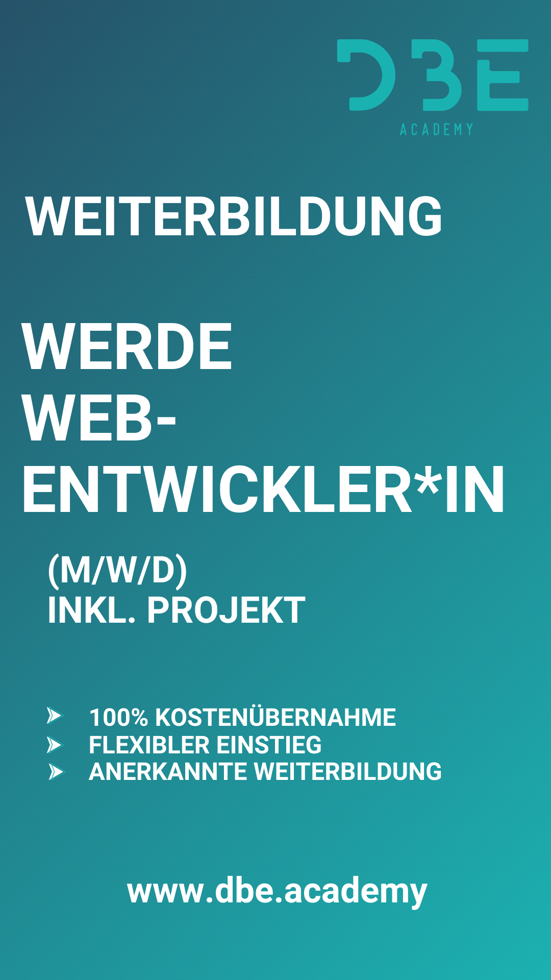 DBE Academy Facebook ad