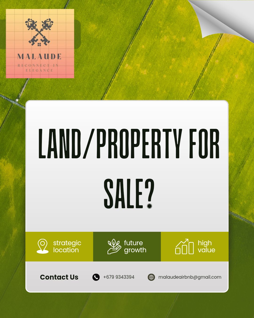 Vulavou Lusi Facebook ad: INVESTMENT OPPORTUNITY - SUVA AREA