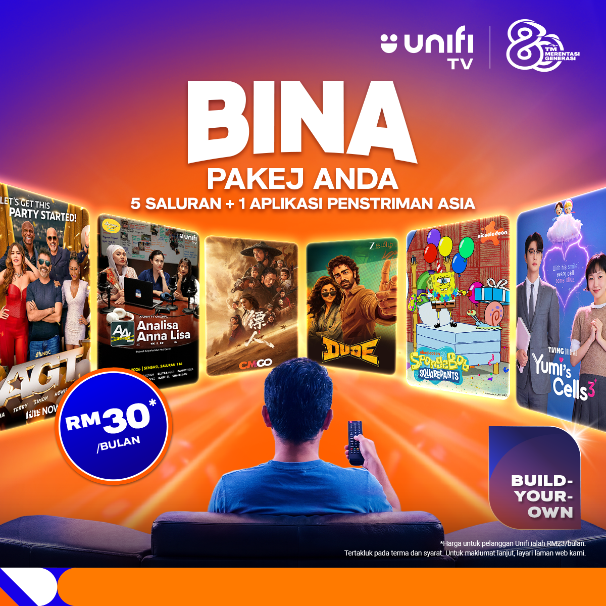 Unifi Facebook ad
