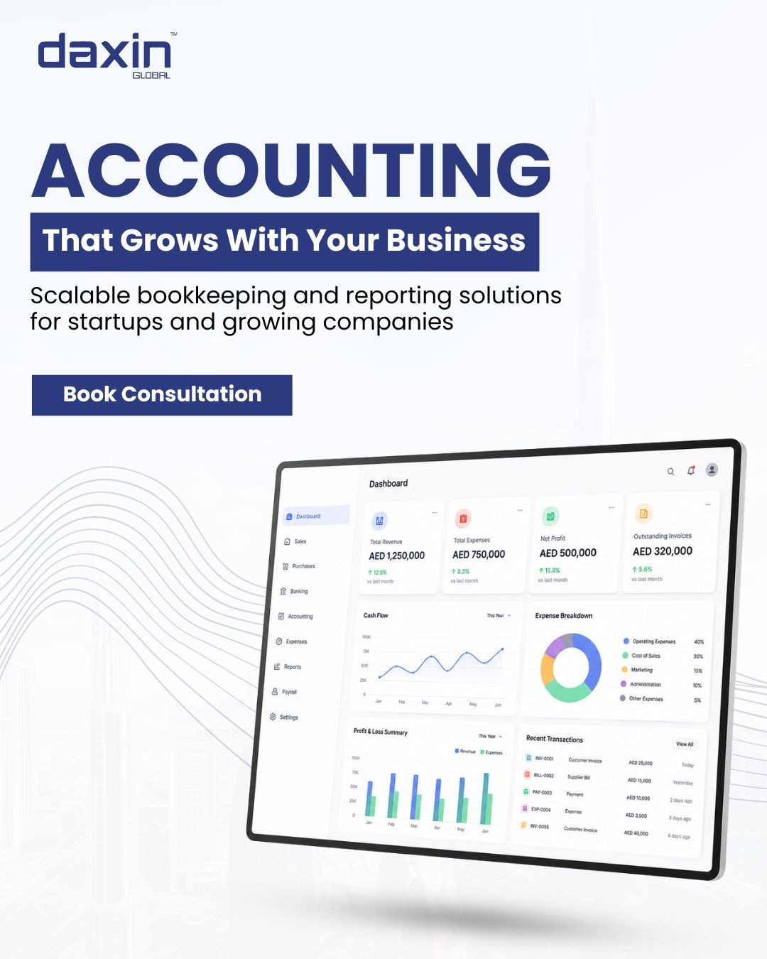 Nokaaf and Daxin Auditors Facebook ad from May 22, 2026