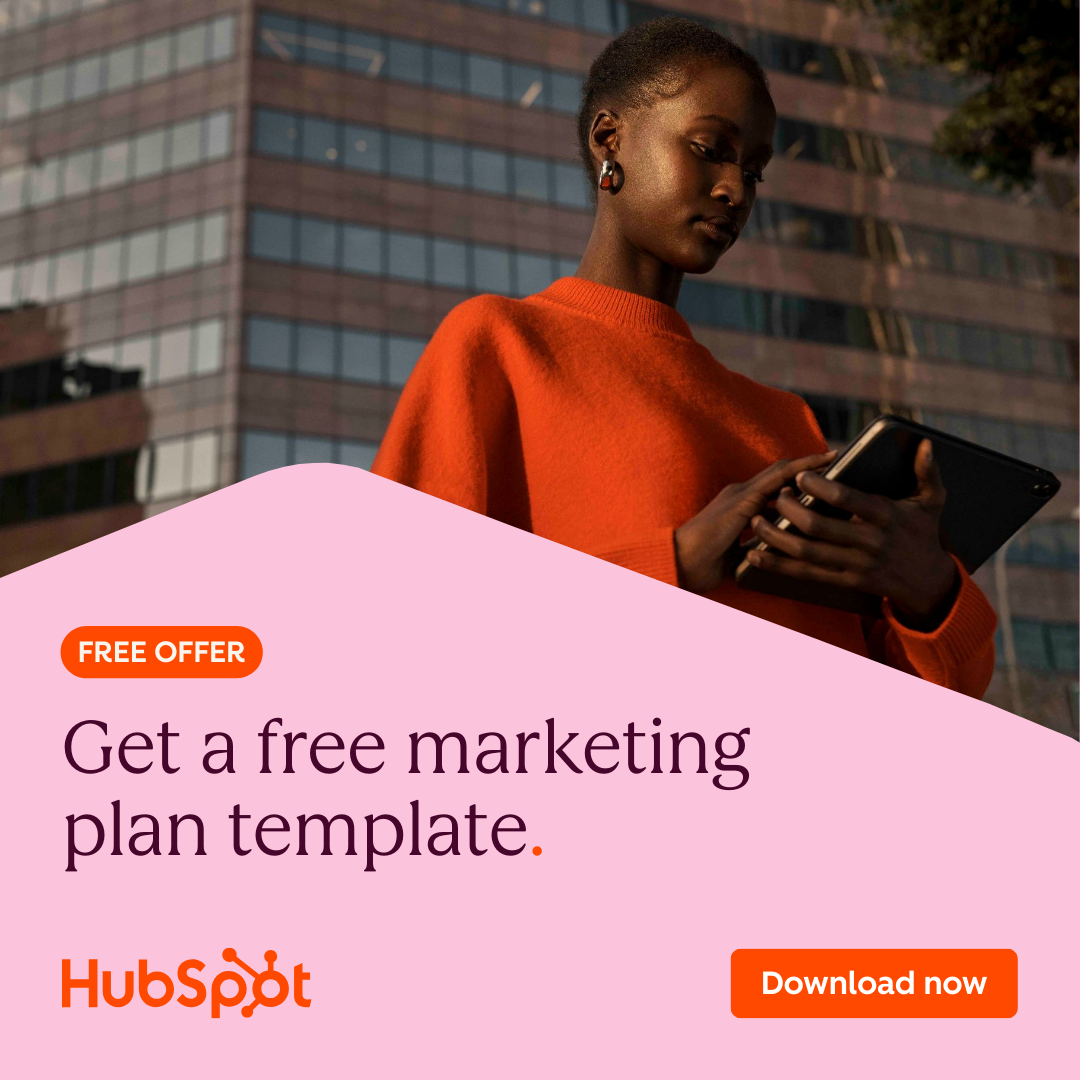 HubSpot Facebook ad