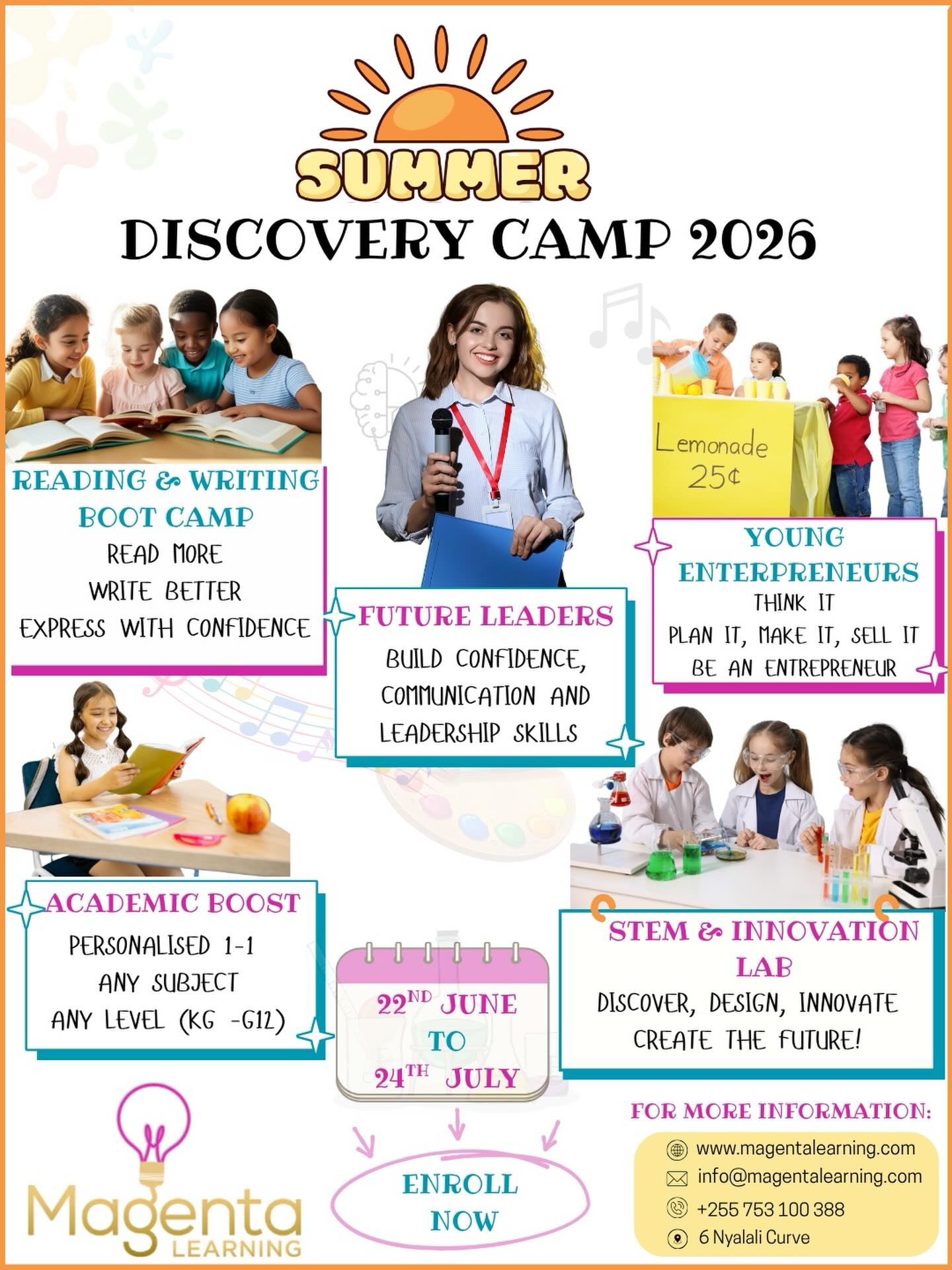 Magenta Learning Center Facebook ad