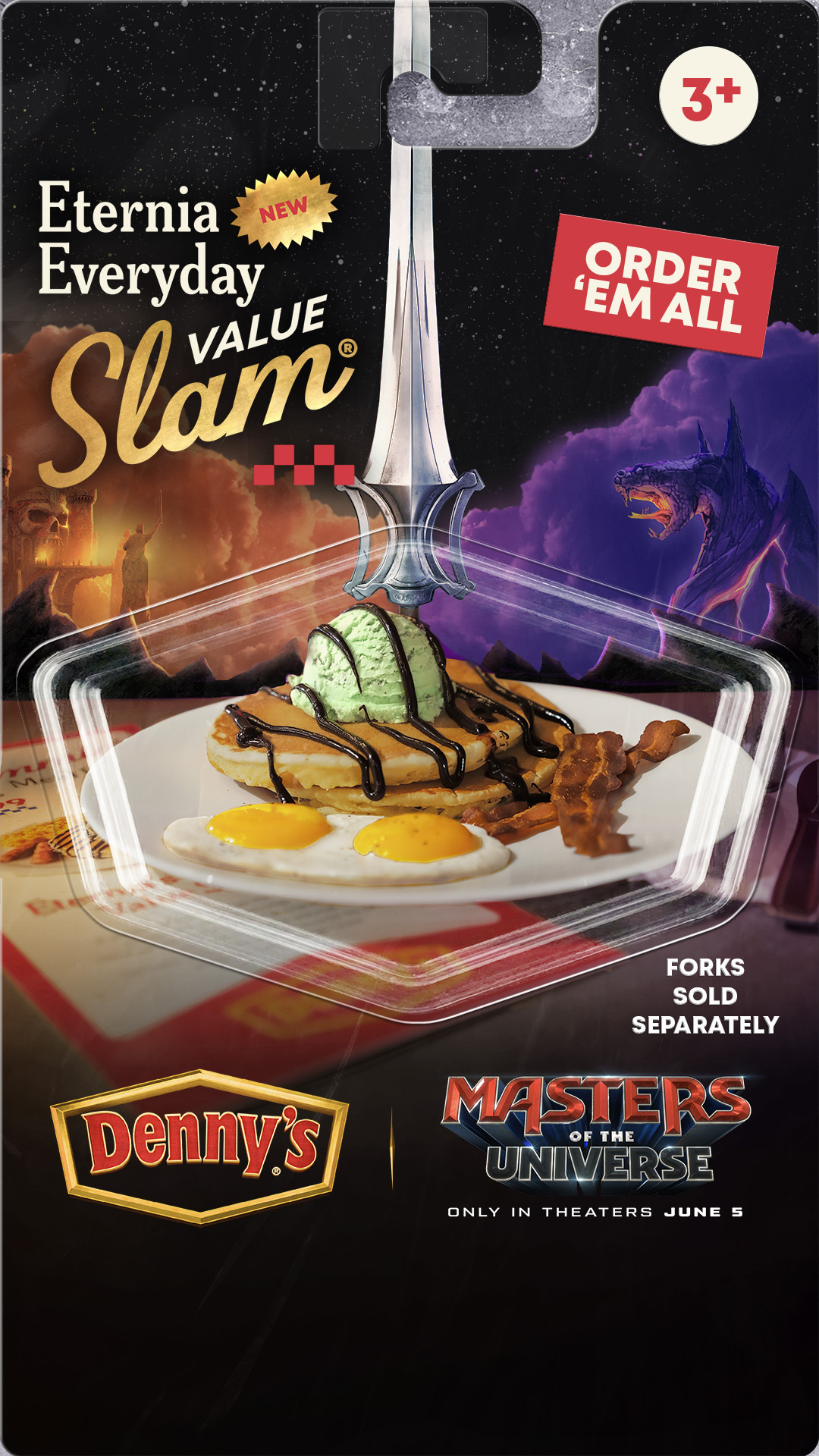 Denny's Facebook ad from Apr 27, 2026