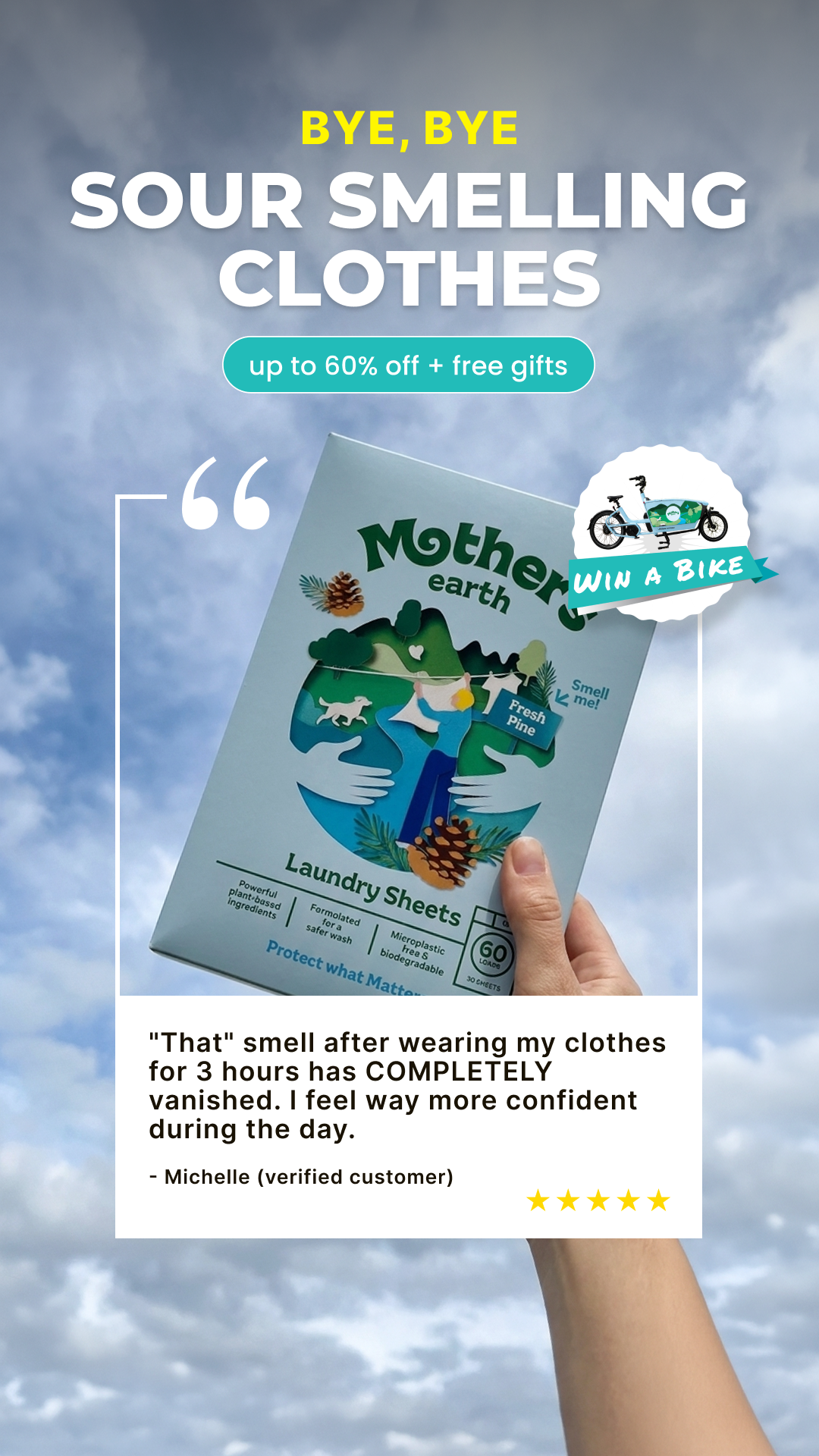 Mothers Earth Facebook ad