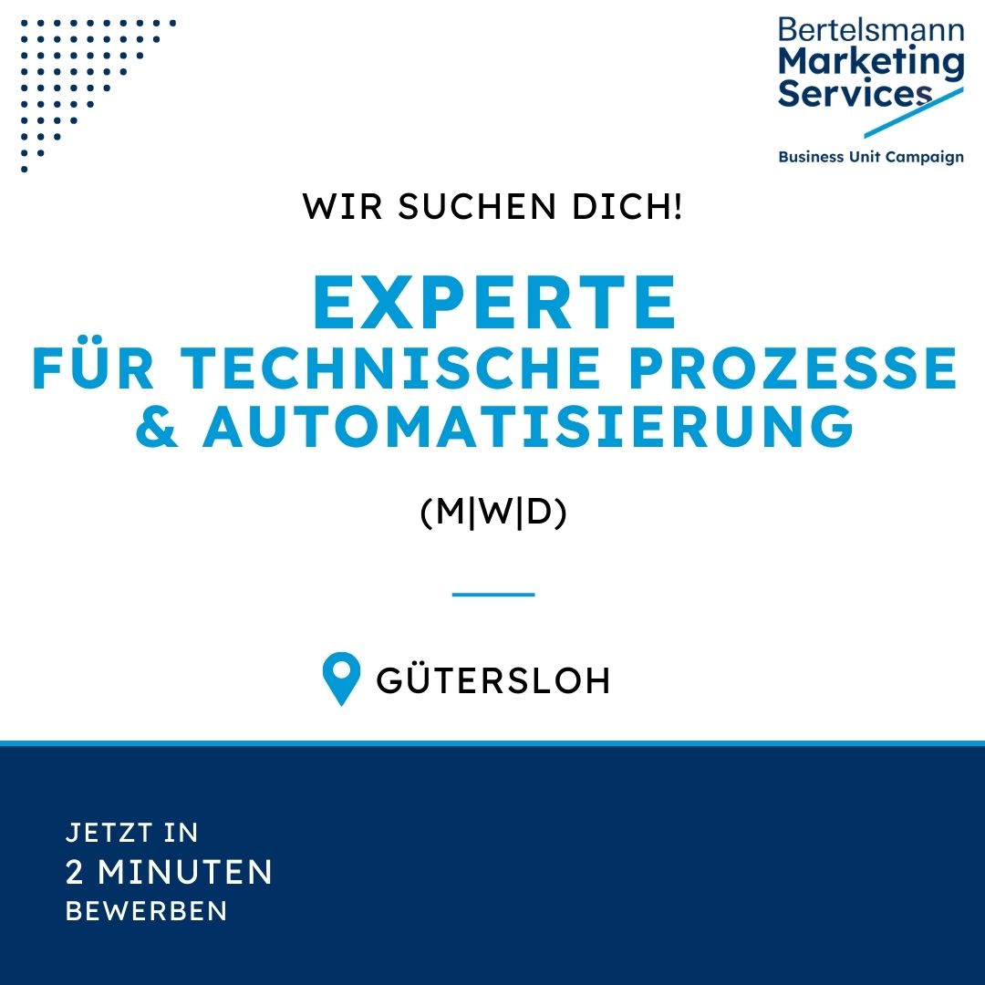 Unsere Mission - Dein neuer Job Facebook ad