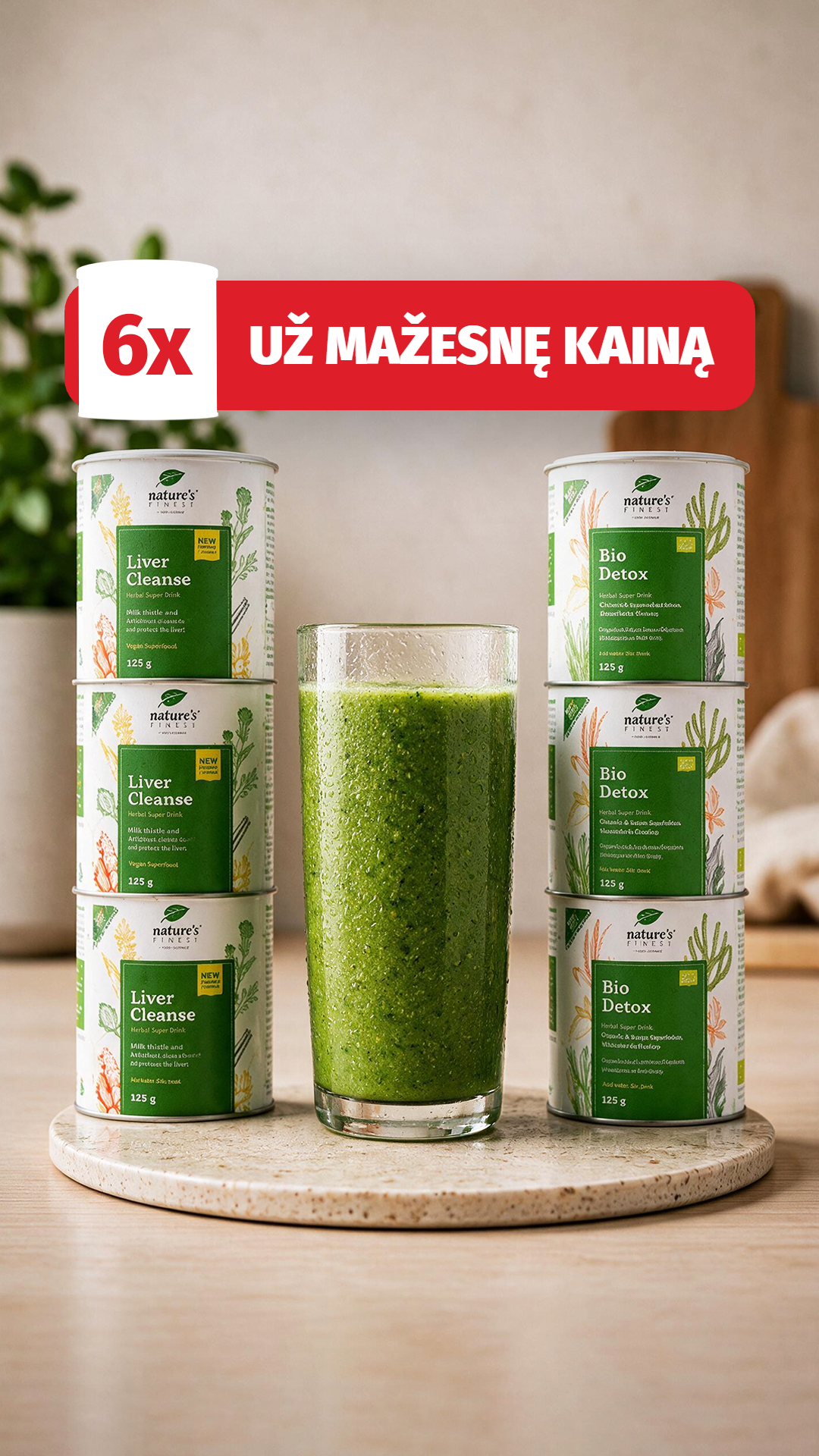 Nature's Finest Lithuania Facebook ad