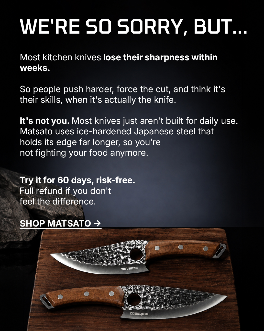 Matsato Facebook ad