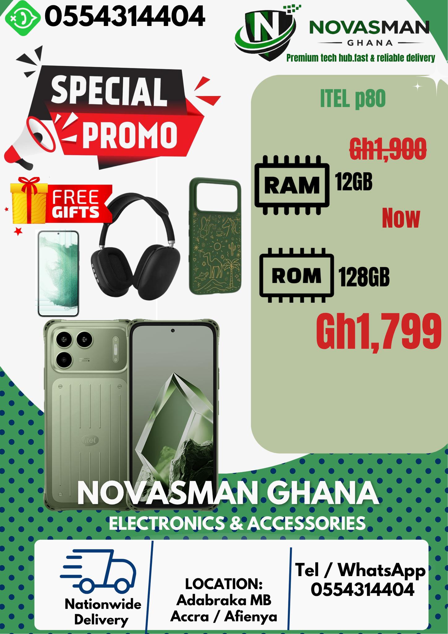 Novasman Ghana Facebook ad: REDUCE TO CLEAR PROMO!