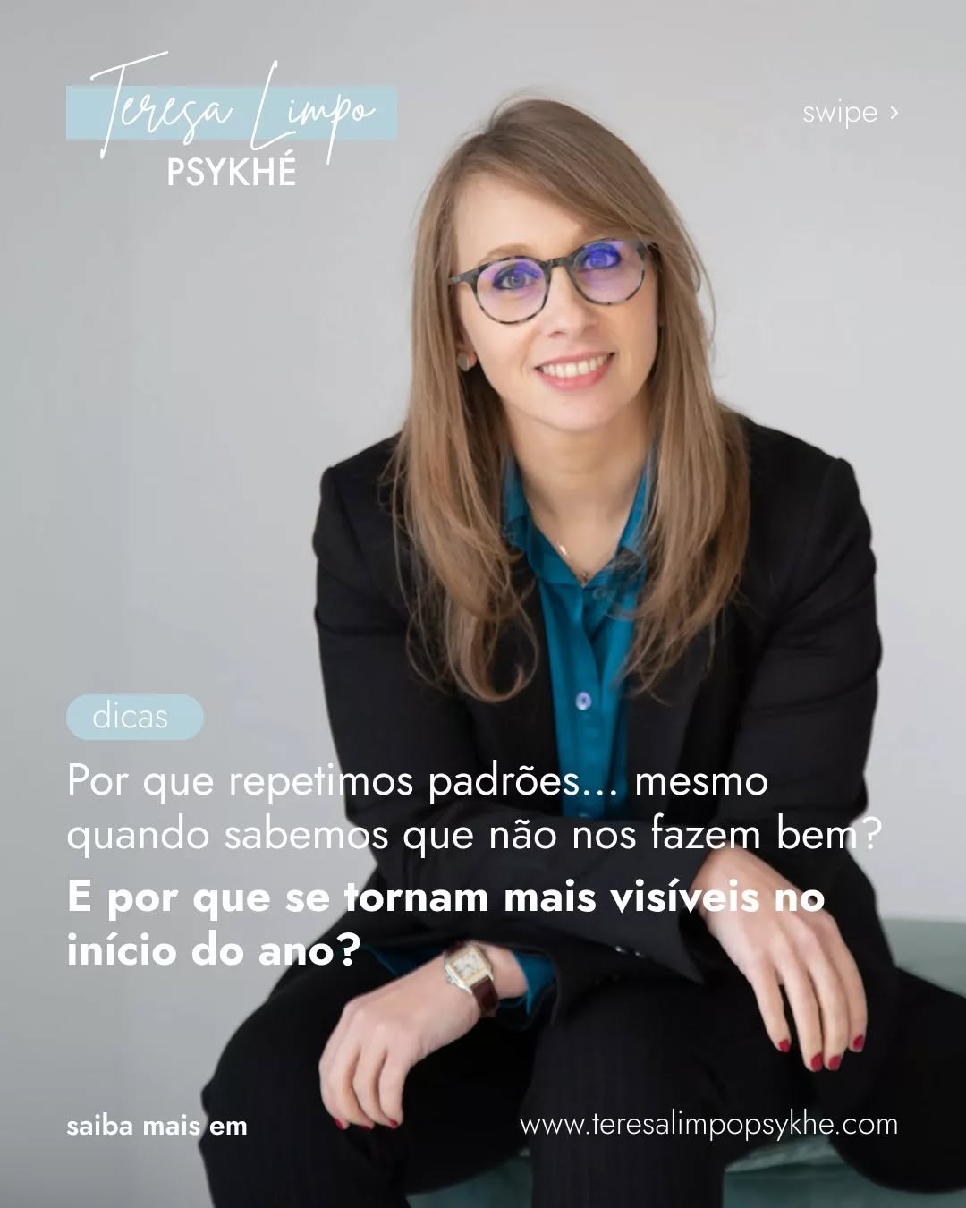 Teresa Limpo Psykhé Facebook ad: O início do ano desperta sempre a vontade…