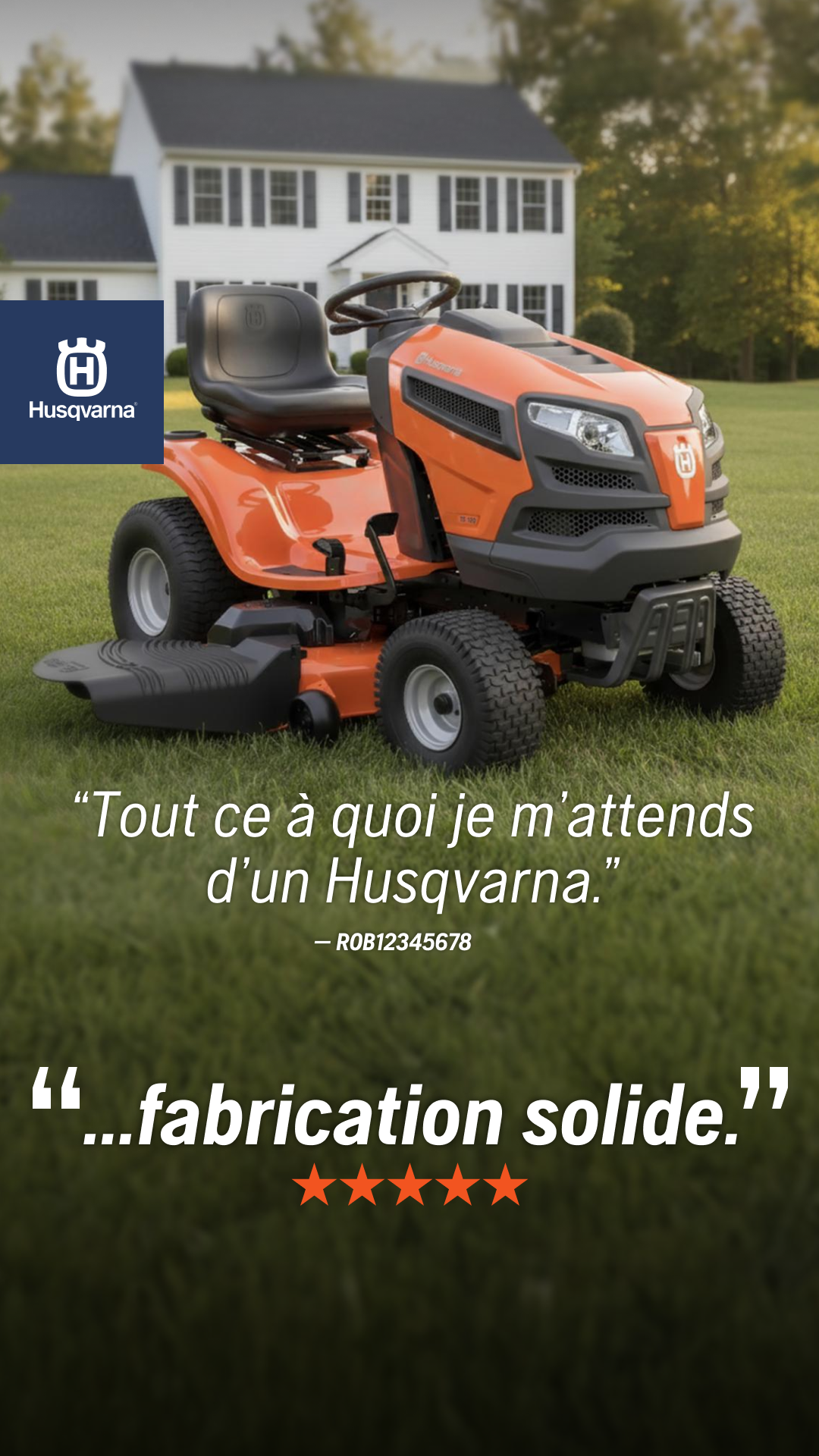 Husqvarna Facebook ad