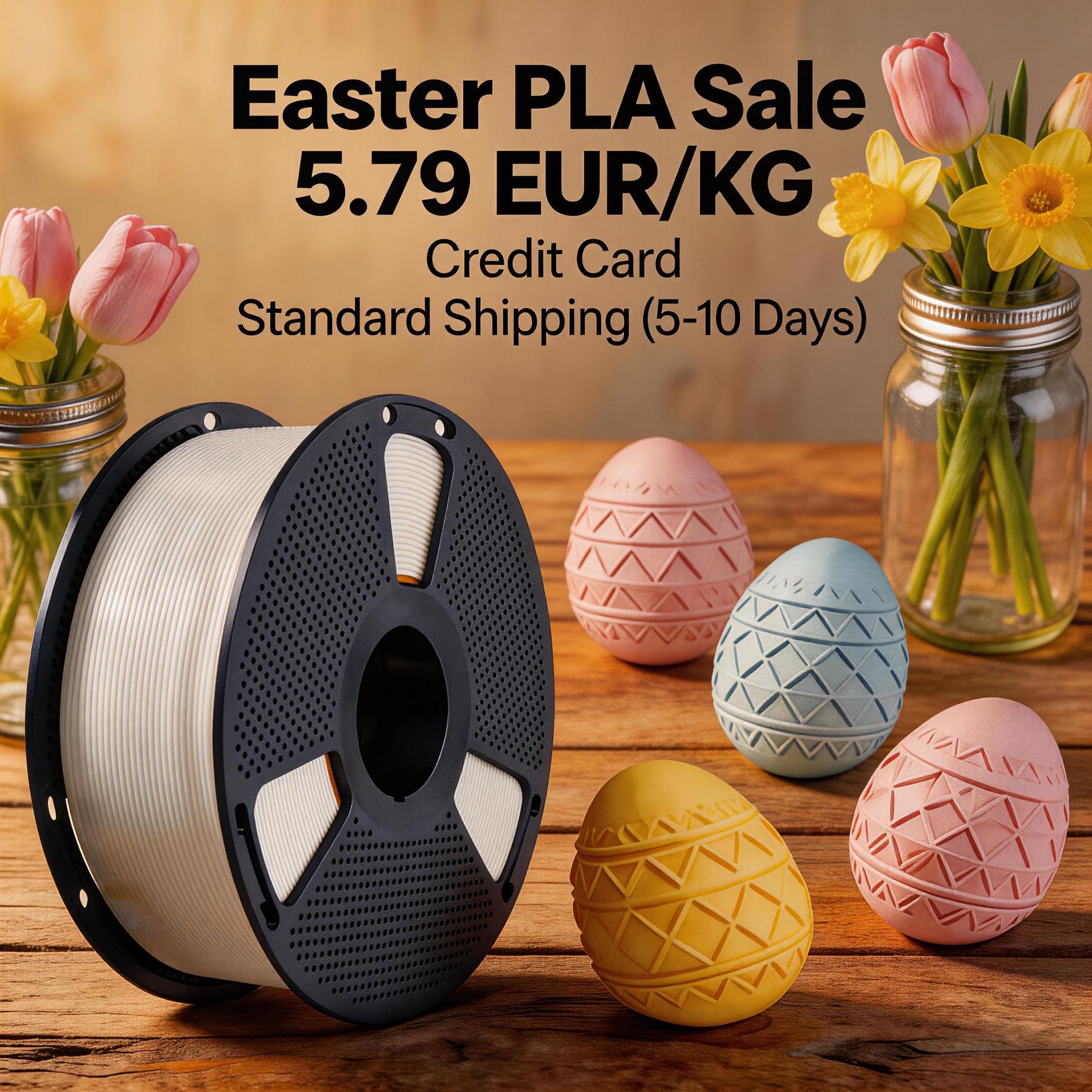 SUNLU EU. Facebook ad: Build Your Bundle: PLA @ €5.79/KG