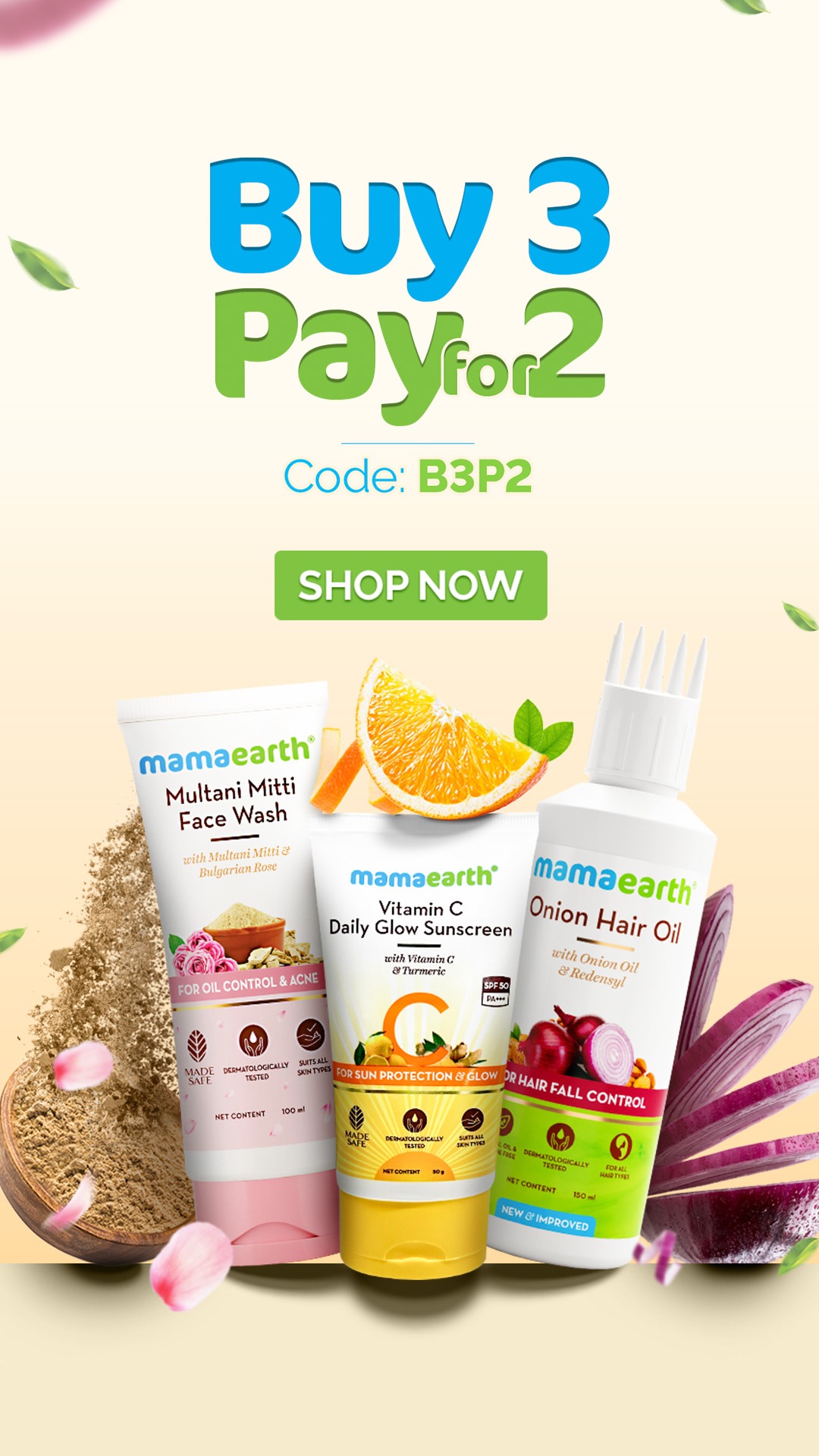 Mamaearth Facebook ad