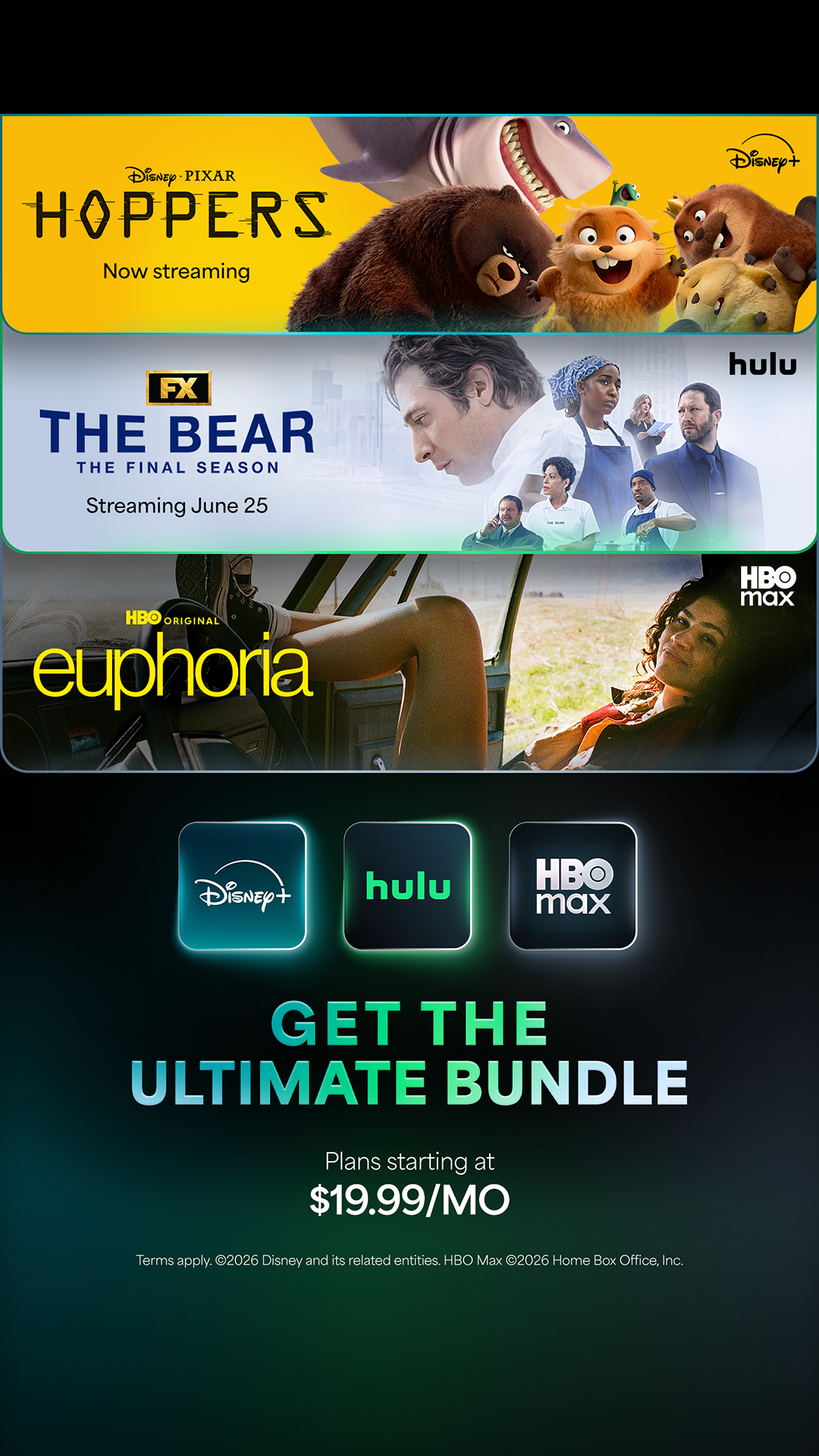 HBO Max Facebook ad