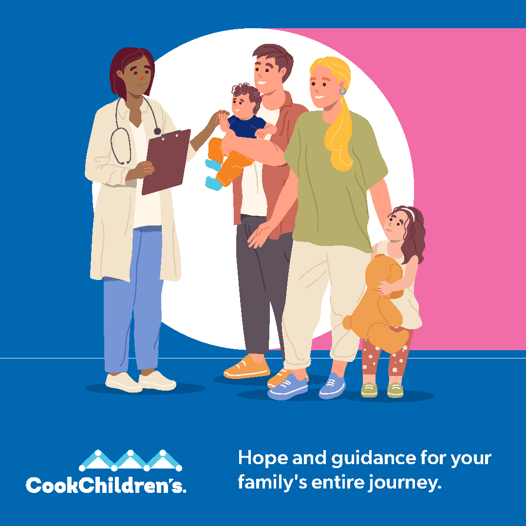 Cook Children's Facebook ad