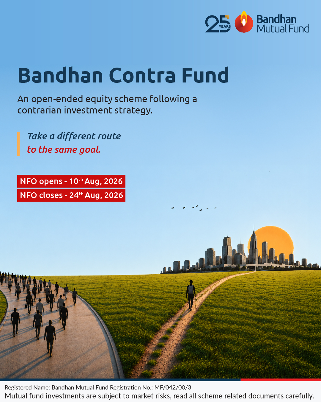 Bandhan Mutual Fund Facebook ad