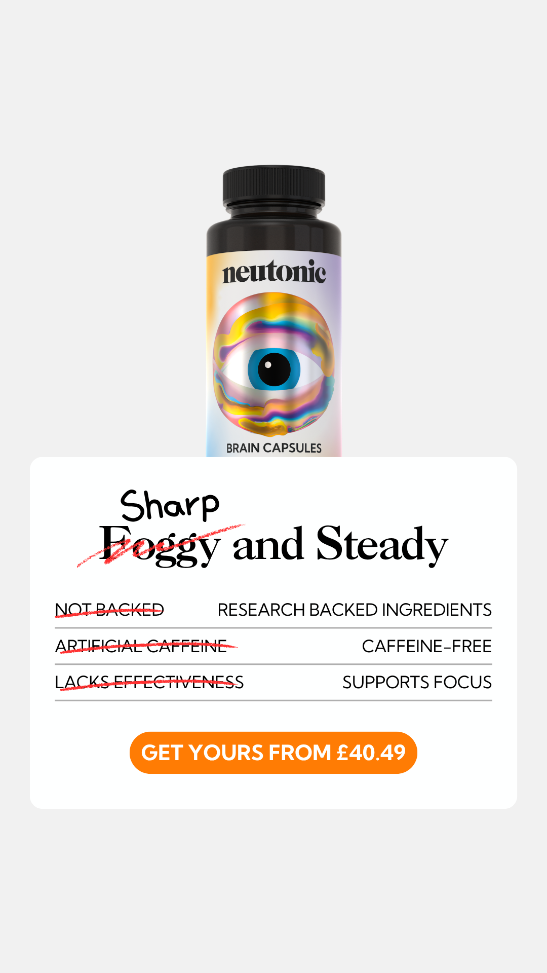 Neutonic Facebook ad