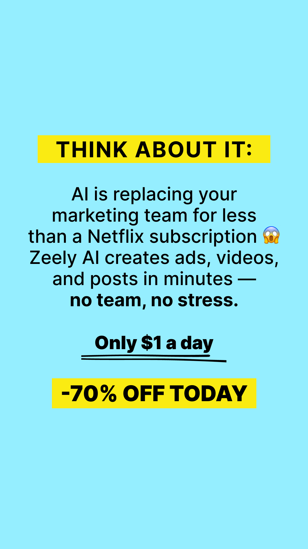 Zeely Facebook ad