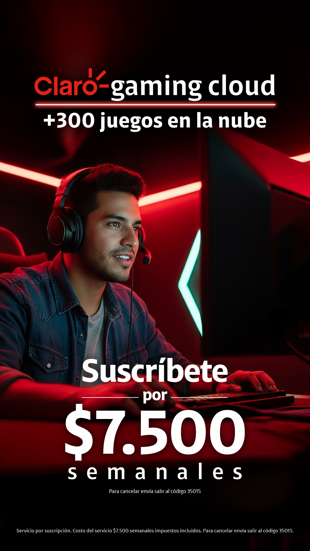 Claro Colombia Facebook ad