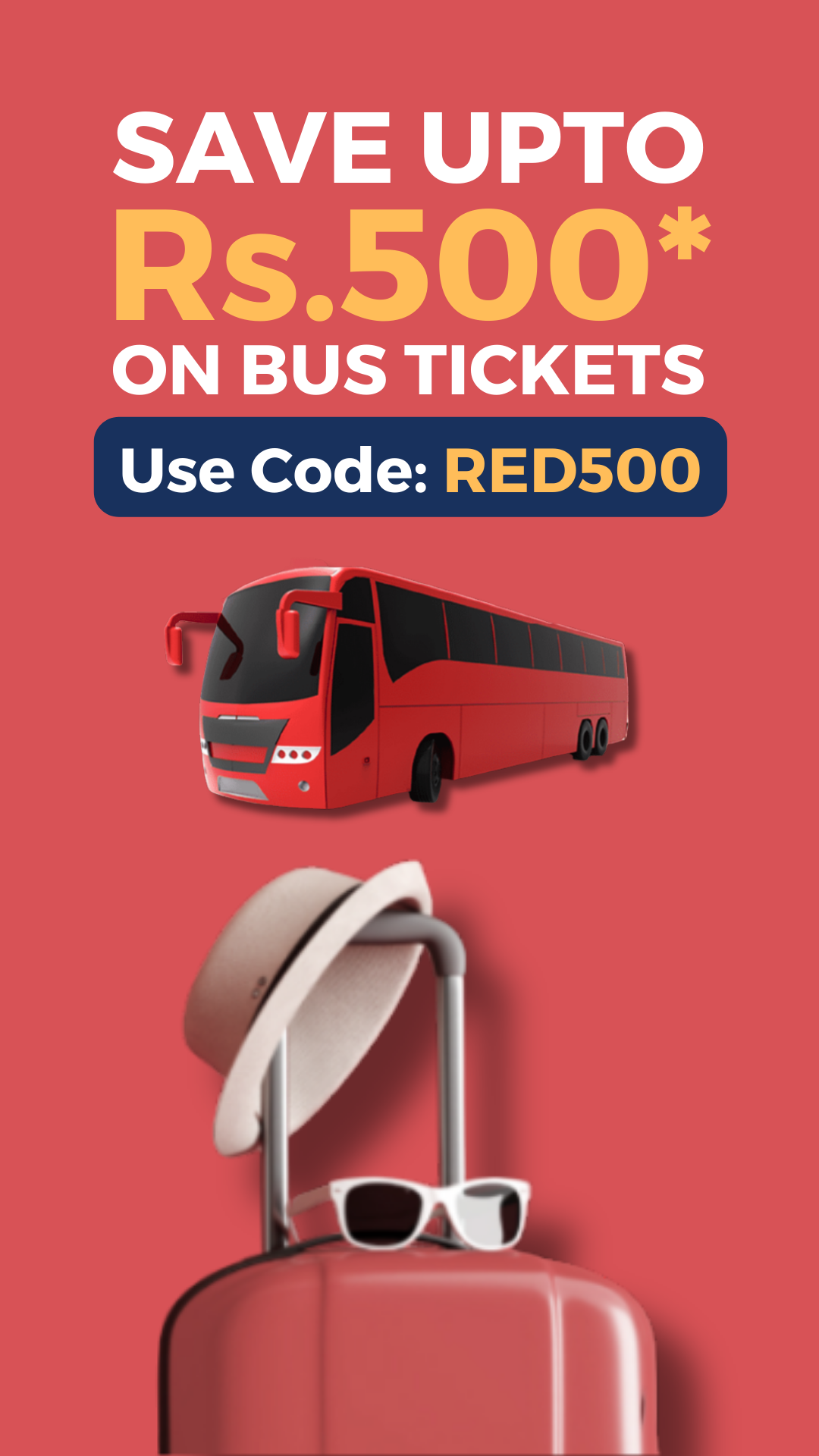 redBus Facebook ad