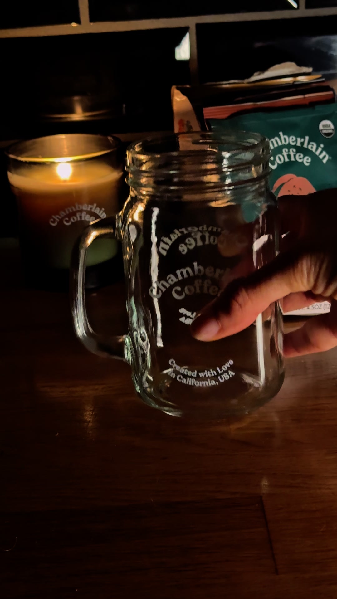 Chamberlain Coffee Facebook ad: Barista-level cold brew. Just add water.