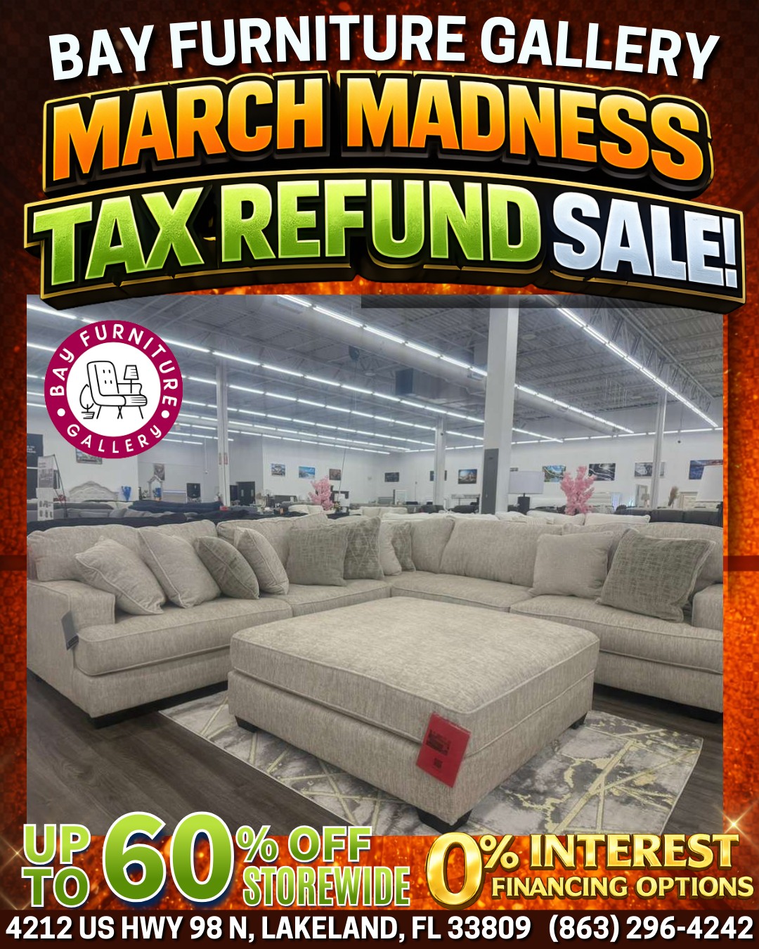 Bay Furniture Gallery Facebook ad