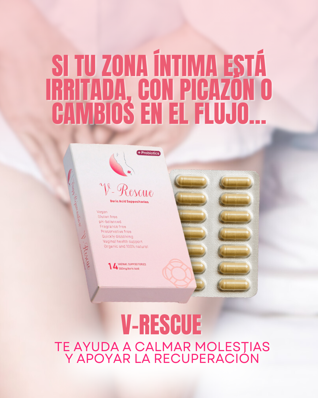 Vagy Rejuvenation Facebook ad: ¿Infecciones, flujo o mal olor? Este supositorio fue mi…