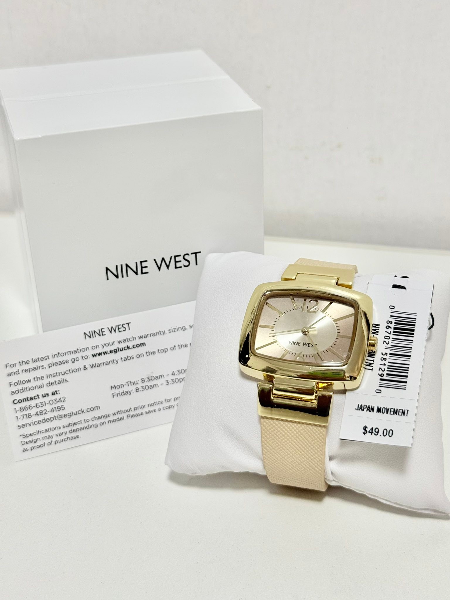 KGP Consumer Goods Trading Facebook ad: NineWest Authentic/Original in Natural Beige Dial Wowens…