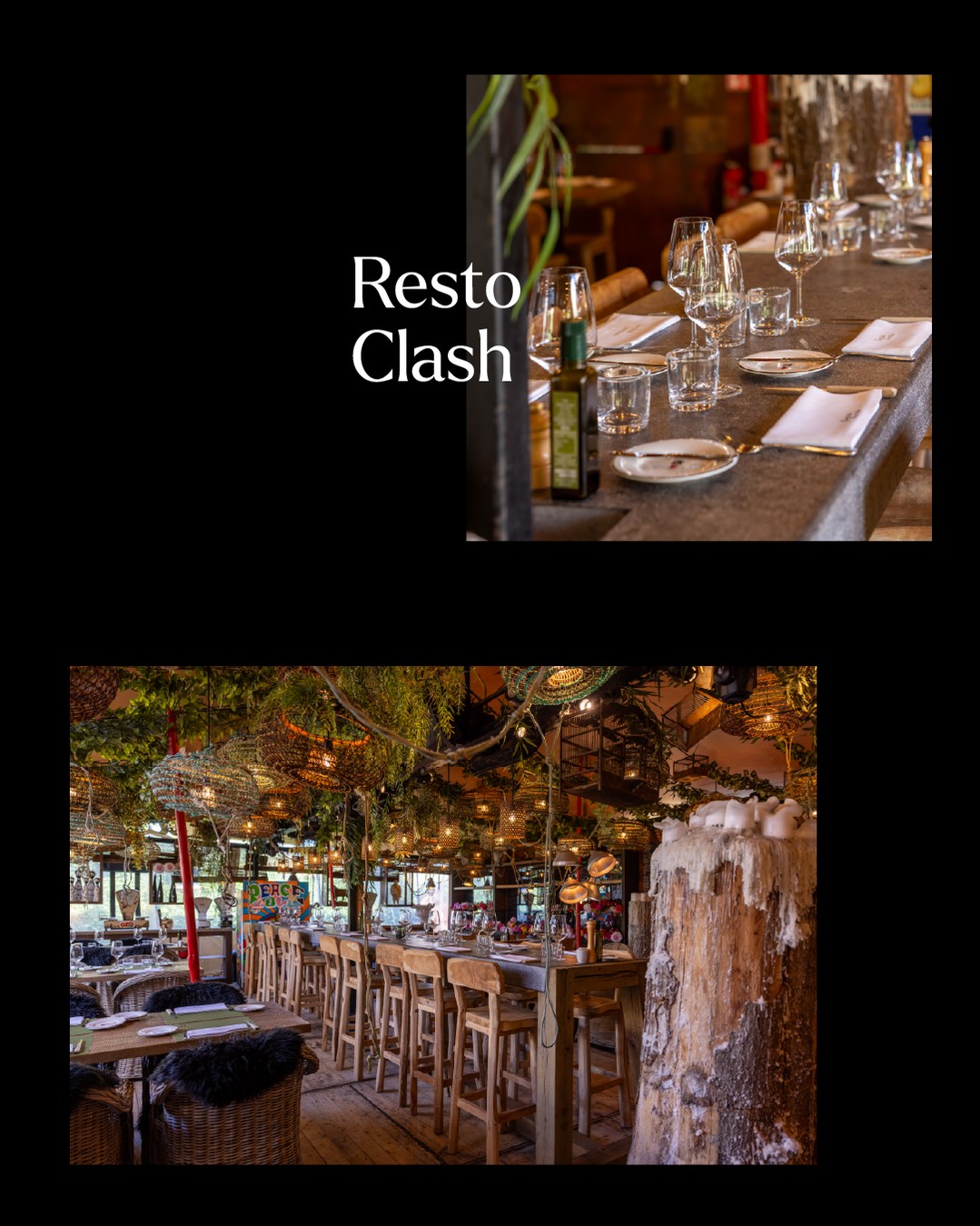 sempre.be Facebook ad: For @restoclash, we curated an alfresco setting that…