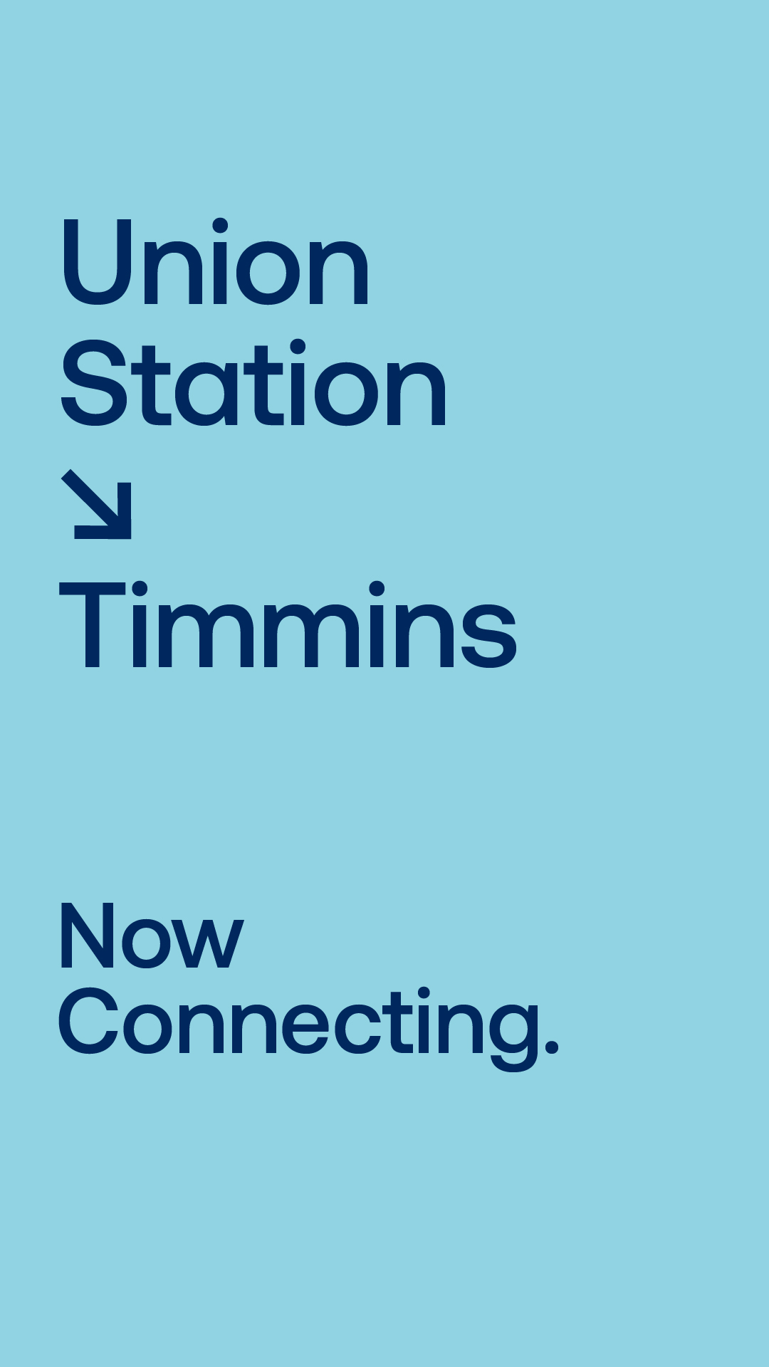 Ontario Northland Facebook ad