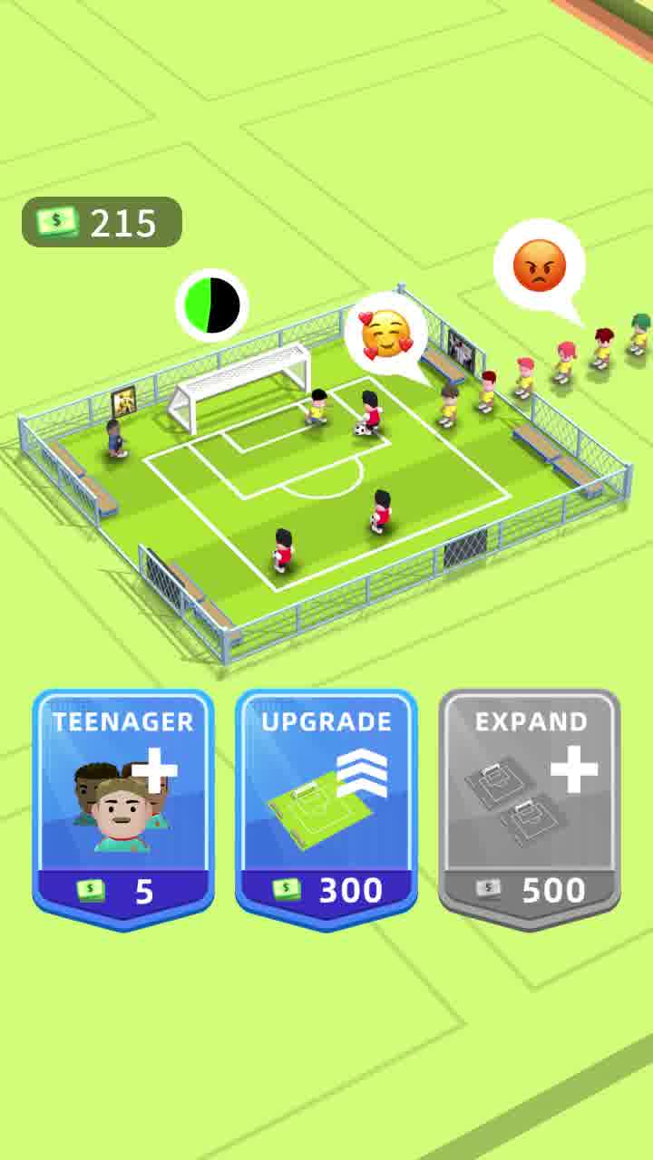 Soccer Empire Facebook ad: From Rookie to Legend, Your Soccer Empire Awaits!