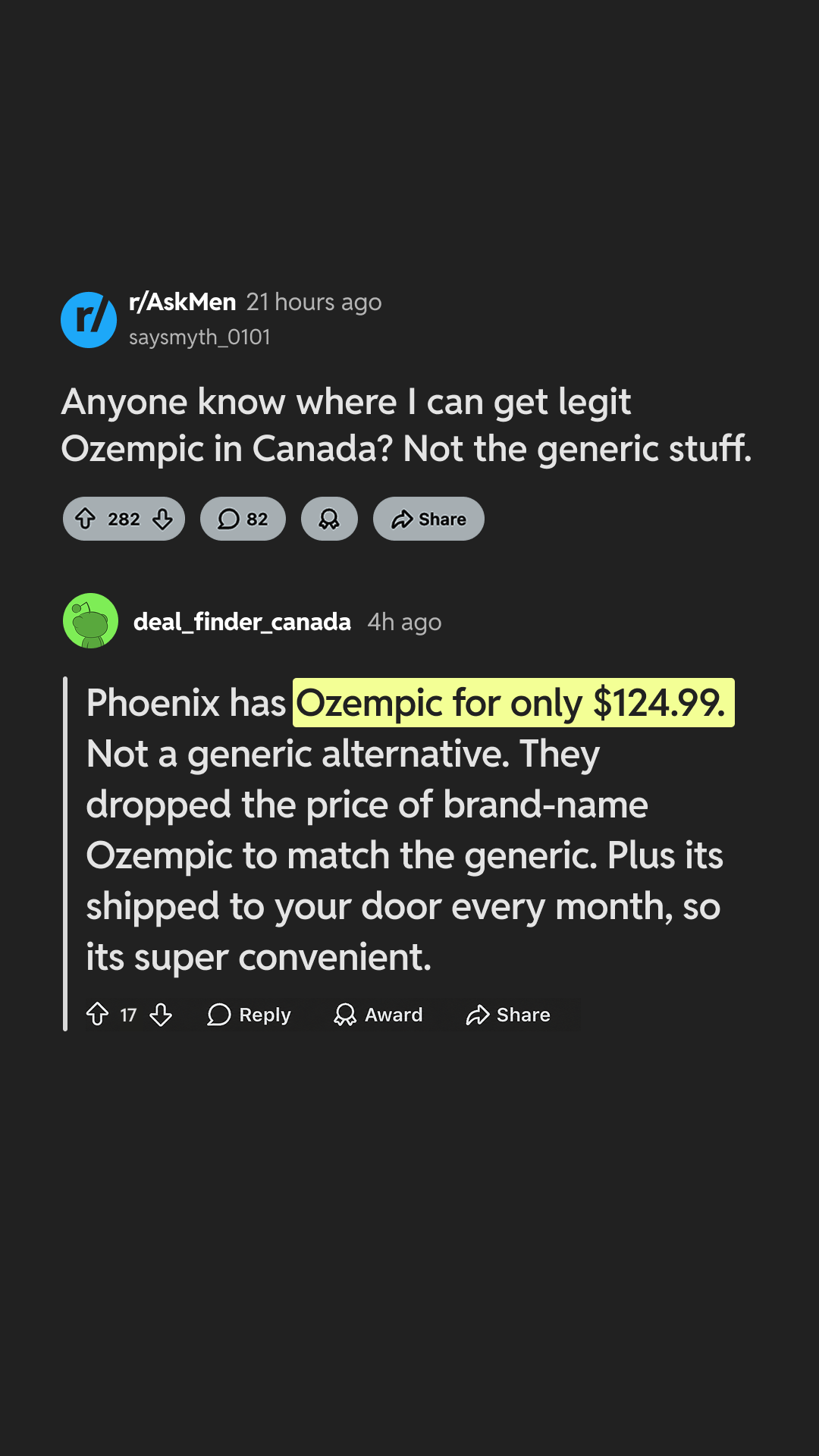 PHX Facebook ad