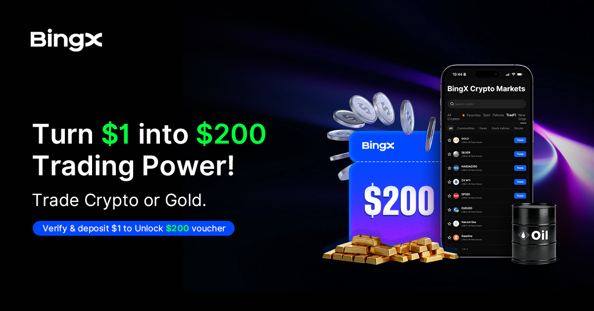 Bingx Global Facebook ad: BingX: Buy Crypto & Stocks