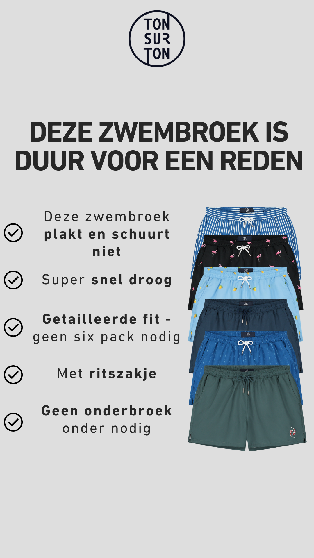 Ton Sur Ton Facebook ad: Niet goedkoop maar.