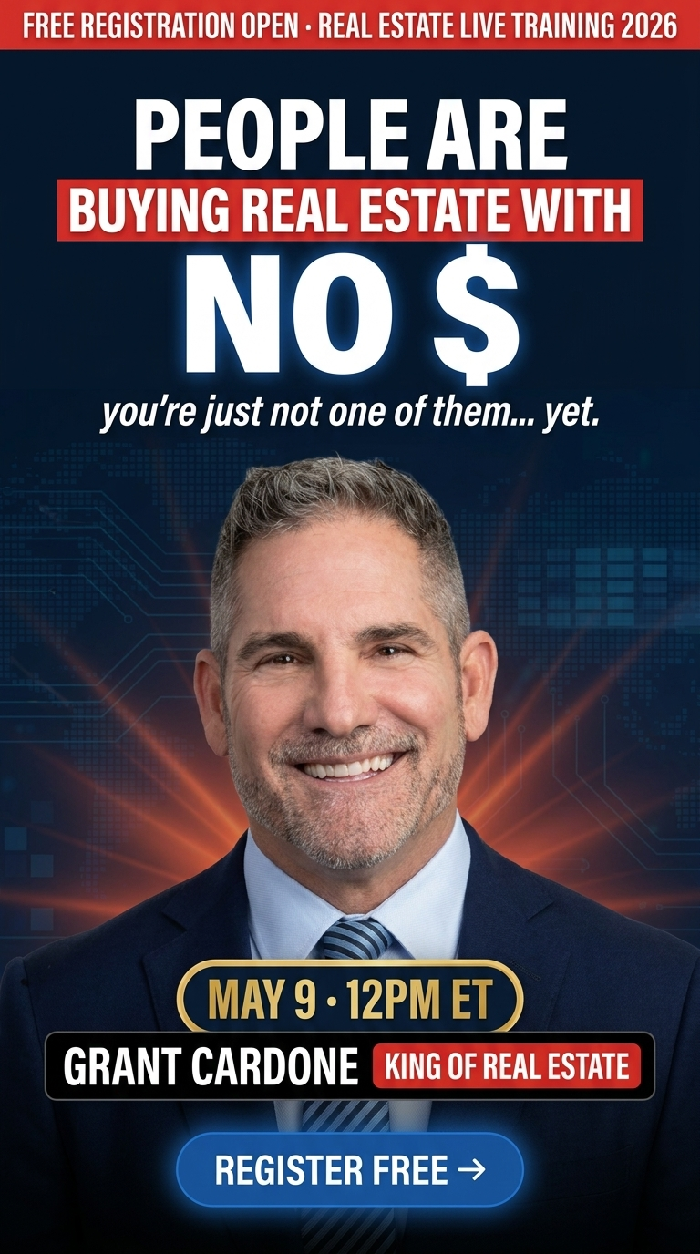 Grant Cardone Facebook ad