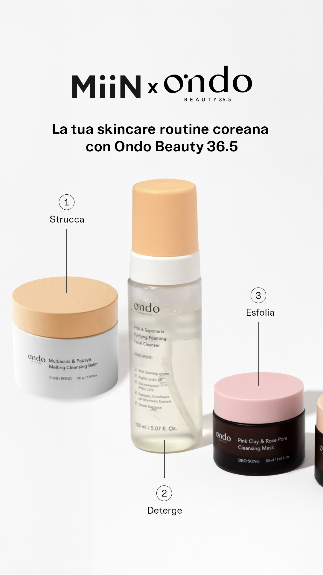 MiiN Korean Cosmetics Italy Facebook ad